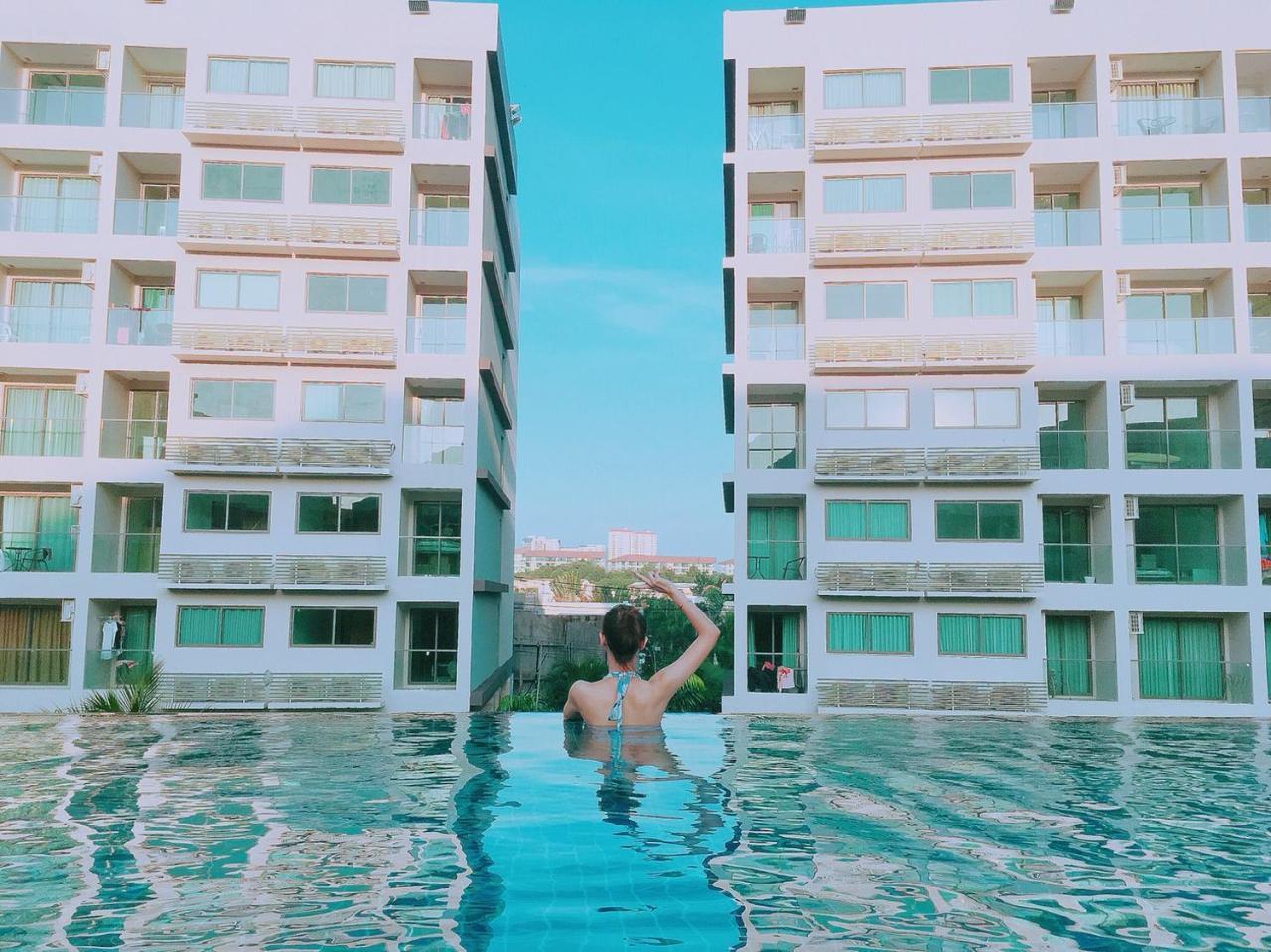 馬爾代夫渡假式公寓酒店 Pattaya Eksteriør billede